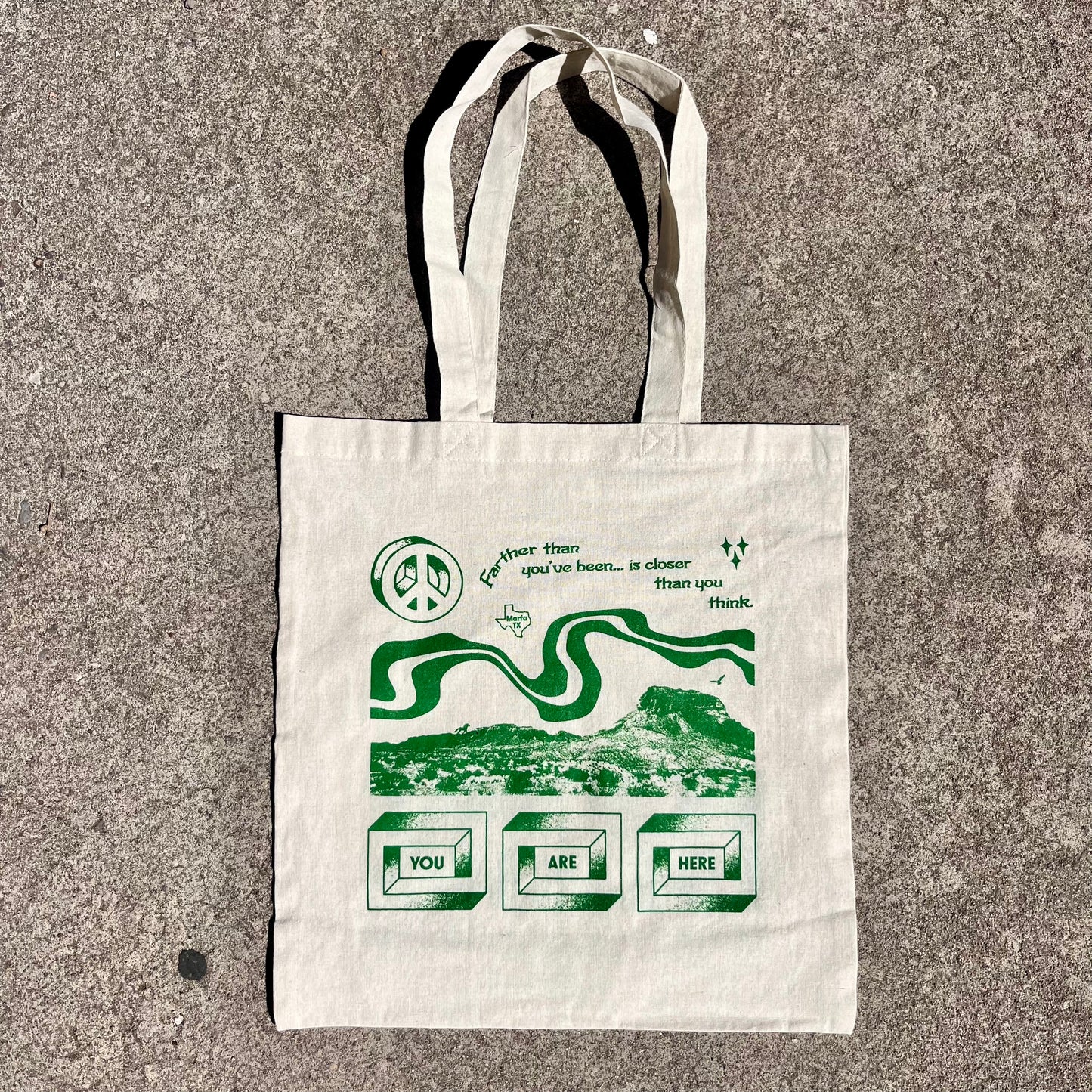 Flying Island Tote